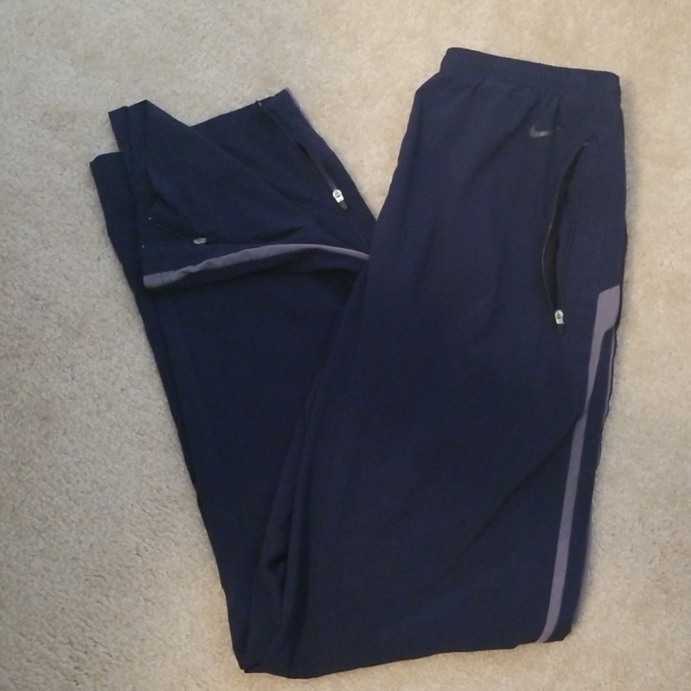 NIKE Navy Blue Fit Dry Pants